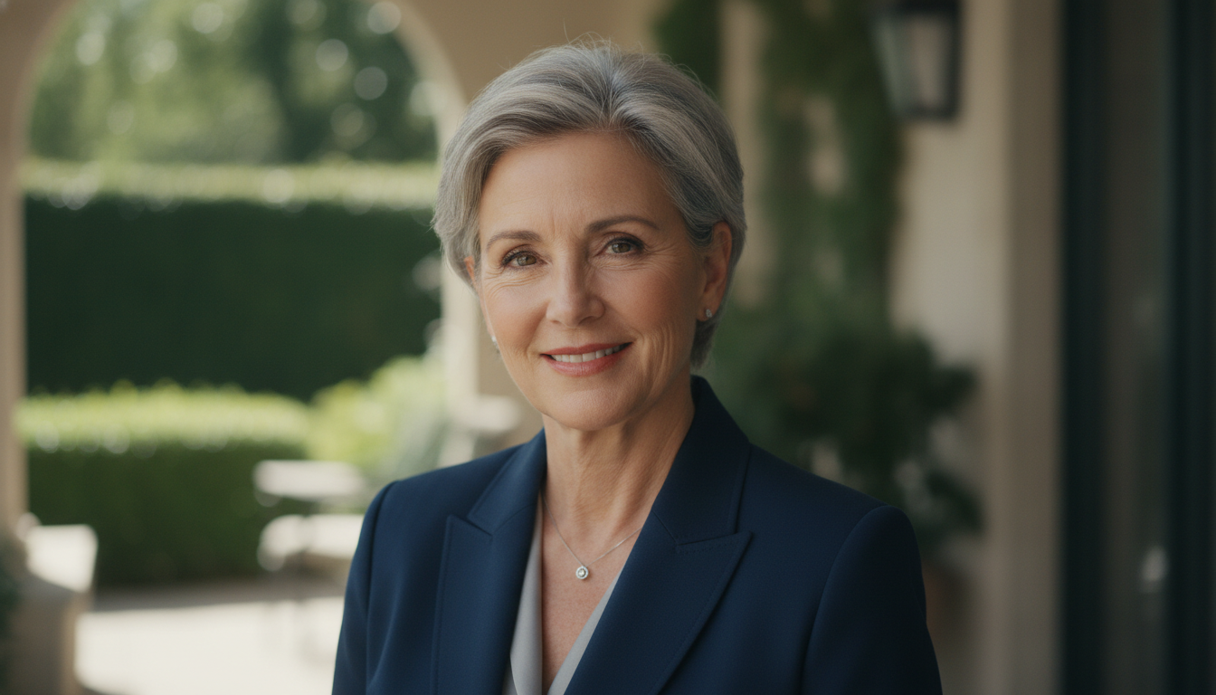 découvrez comment sublimer vos cheveux gris à 50 ans avec une coupe courte élégante qui reflète confiance et style intemporel.