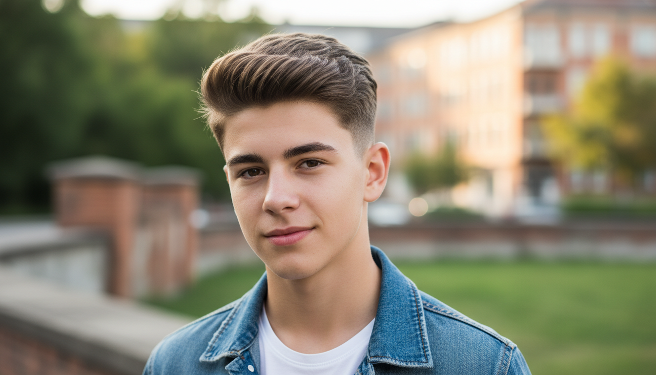 découvrez les coiffures tendance pour les garçons de 13 ans avec les coupes les plus stylées et faciles à porter au collège. inspirez-vous des looks qui cartonnent cette année !