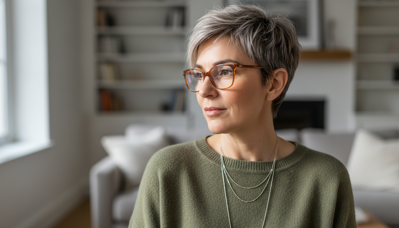 découvrez des coupes courtes élégantes et faciles à entretenir pour les femmes de 50 ans portant des lunettes. inspirez-vous d'idées chic qui mettent en valeur votre style et votre personnalité.