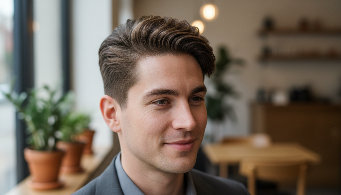 découvrez le dégradé mi-long pour homme, une coupe qui allie élégance et modernité pour un style tendance et soigné au quotidien.
