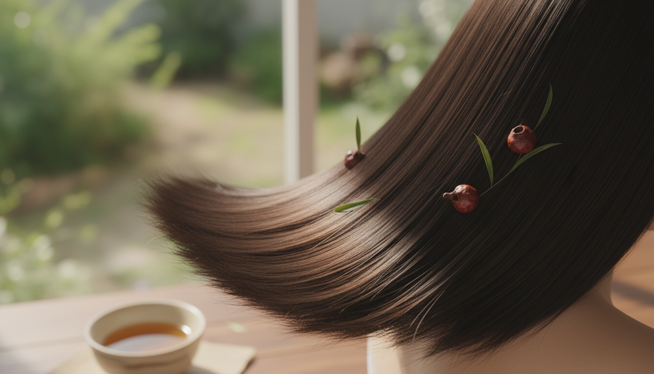 découvrez le lissage au tanin, une méthode naturelle pour des cheveux lisses, souples et brillants, sans agresser la fibre capillaire.