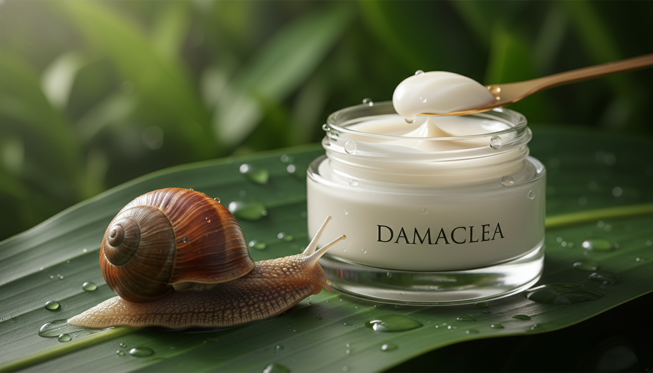 découvrez damaclea, la crème anti-âge à la bave d’escargot aux propriétés régénérantes et hydratantes pour une peau plus jeune et éclatante.