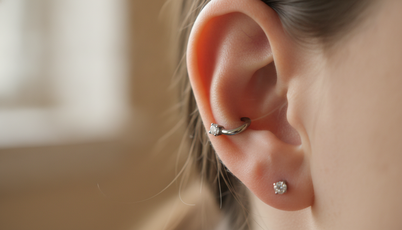 découvrez tout sur le piercing rook : sa signification, le niveau de douleur à prévoir et nos conseils essentiels avant de vous lancer.