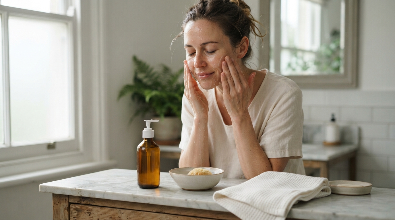 découvrez les bons gestes pour nettoyer naturellement votre visage et choisir des soins adaptés à votre type de peau, sans l’agresser.